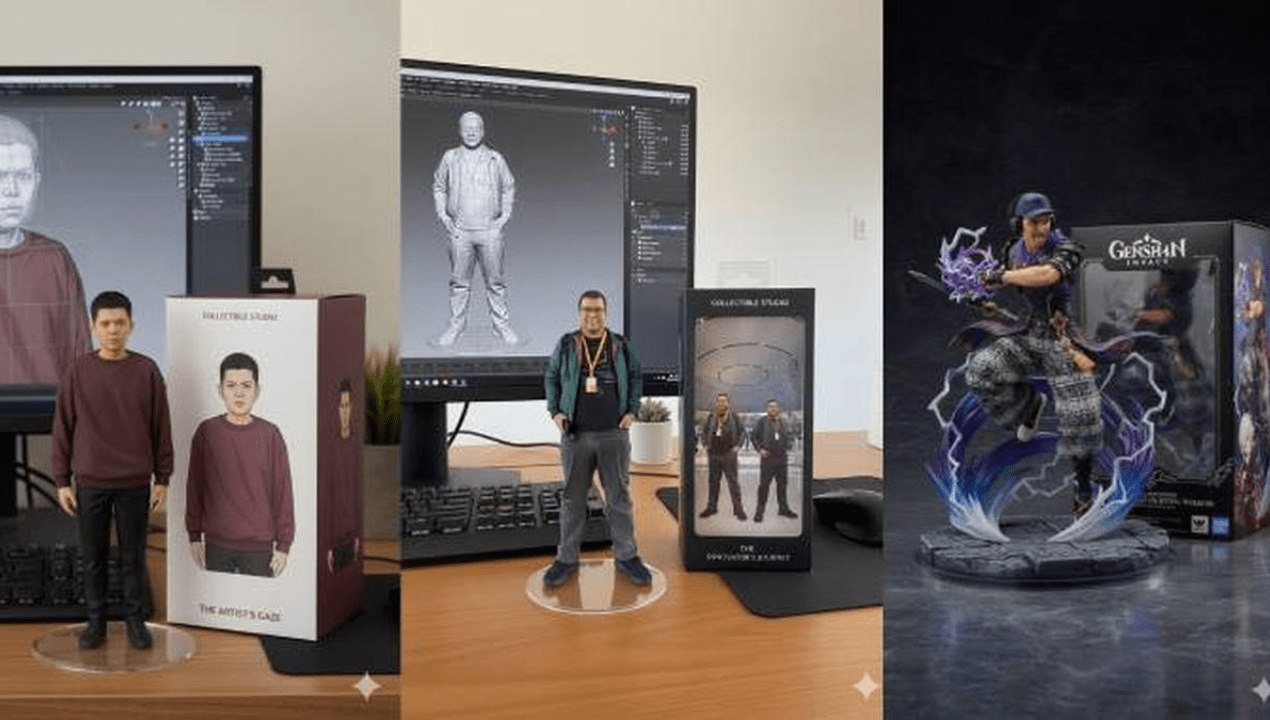 Gemini AI Miniatur