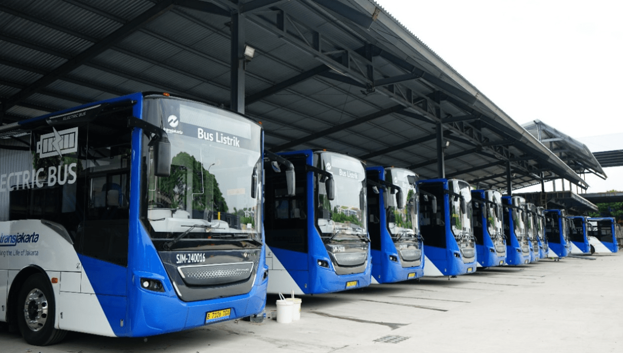 Bus listrik TransJakarta