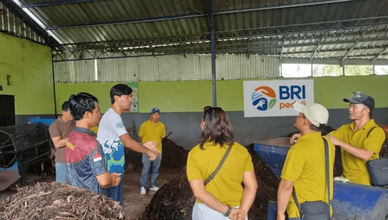 BRI Pelatihan Diversifikasi Kompos